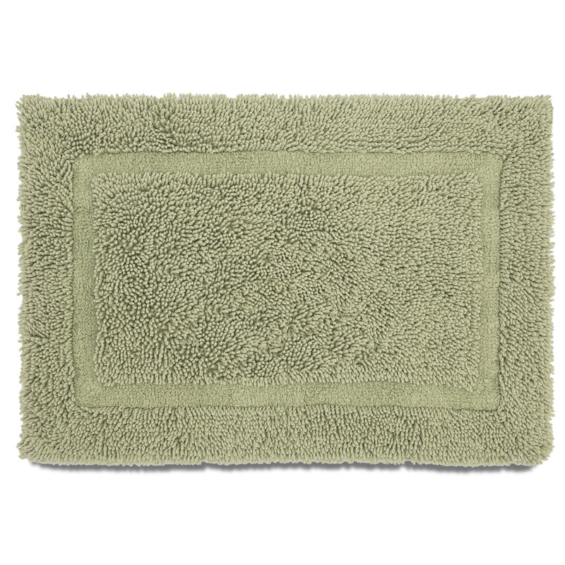 Eider & Ivory Braydon Rectangle 100 Cotton NonSlip Bath Rug & Reviews